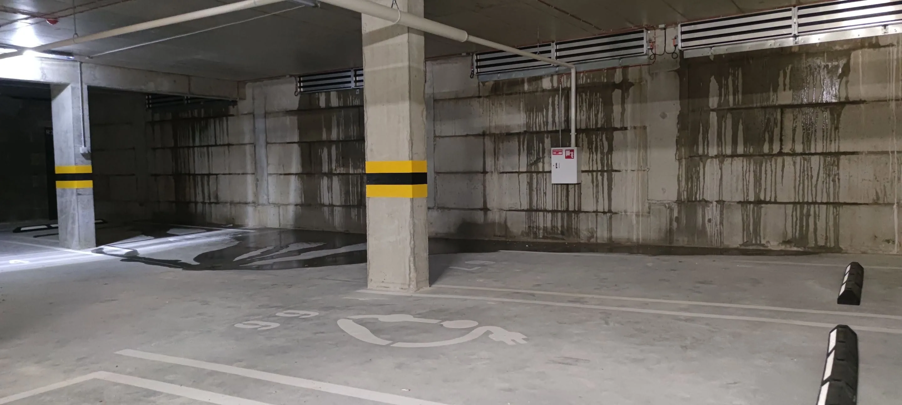 Evaldas Jablonskas apie „Citus“ atsiliepimus – vandens patekimo ir drėgmės pėdsakai požeminiame parkinge